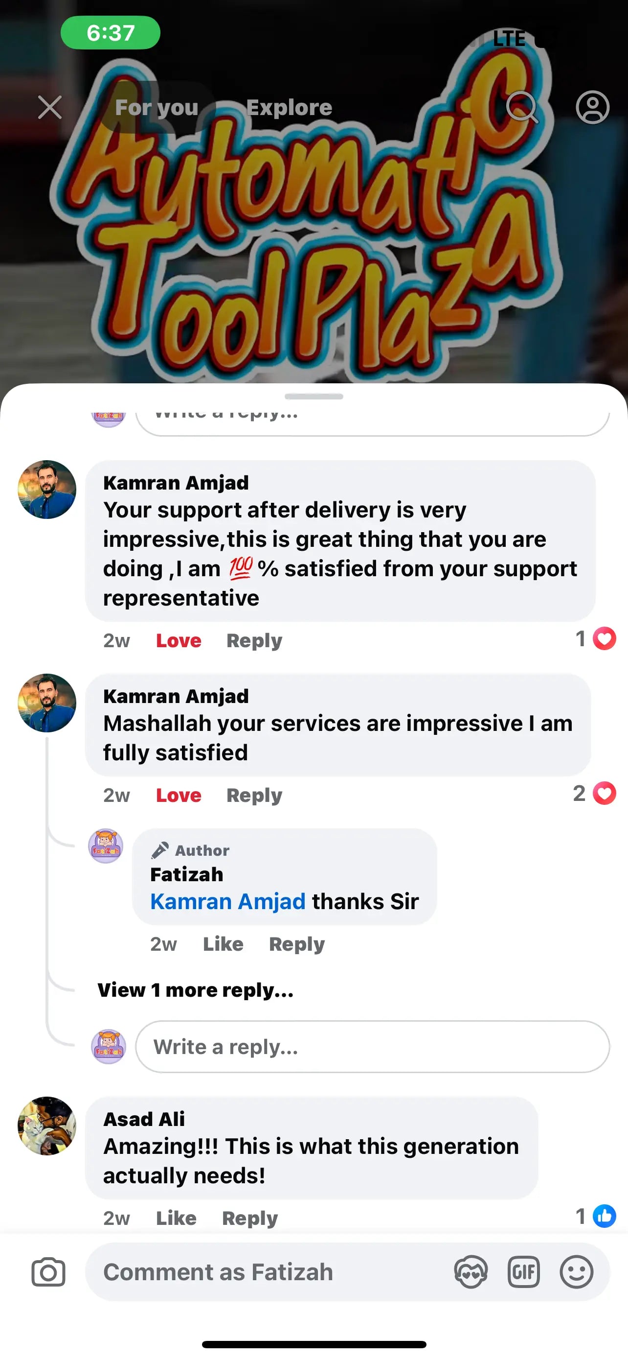 Kidnovators customer message proof 5