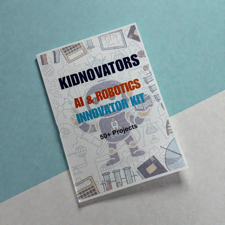 Kid Innovators Kit KIDNOVATORS AI & ROBOTICS INNOVATOR KIT / Arduino based 50 in 1 Smart ...